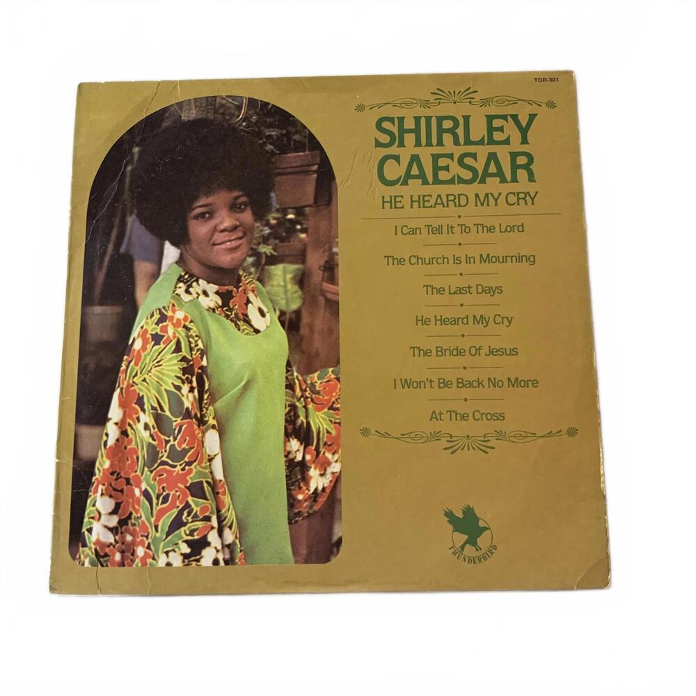 Shirley Caesar - He Heard My Cry‎ (Vinyl Record)